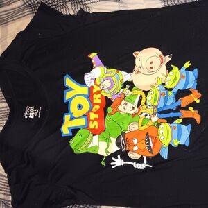 Toy Story Black Graphic T-Shirt